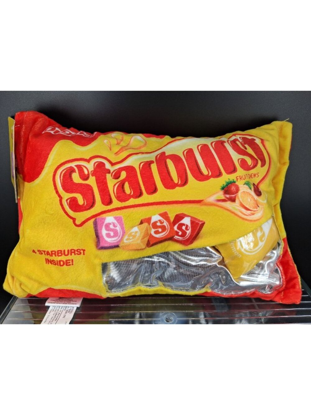 Starburst Fruit Chews Plush Pillow With 4 Mini Pillows Inside